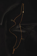 Courage Gold Green Necklace