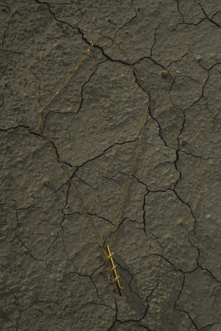 Illusion Necklace Gold Necklace